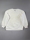 Puma White Sherpa Fleece Crewneck Sweatshirt (S)