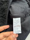 Black Yak Black Sherpa Fleece Hooded Zip Jacket (S)