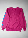 Jordan | Hot Pink Jumpman Sleeve Print Crewneck | (M)