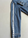 Vintage Pull And Bear Sherpa Collar Denim Jacket (L)