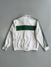 Adidas Originals NBA Boston Celtics Trefoil Three-Stripe Track Jacket in White & Green (XL)