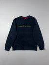 New Balance Classic Logo Black Crewneck Sweatshirt (L)