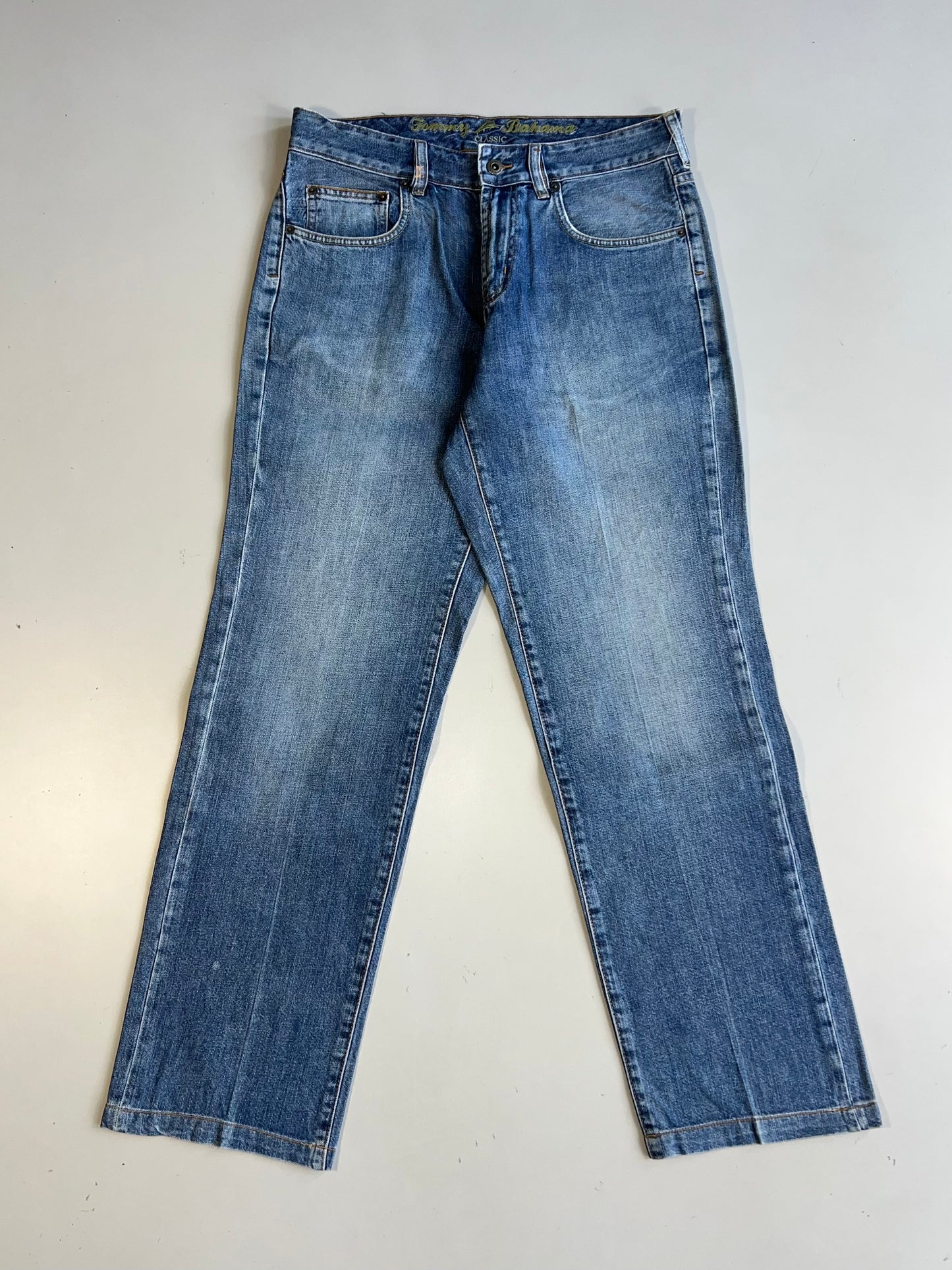 !                Tommy-Bahana Classic Ultra Premium -Baggy Jeans ( W-32,L-40)