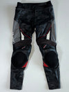 Probiker Grey & Red Accent Two-Piece Racesuit Knee Padded (Jacket Size :S/M) (W:34|L:37)