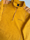 Mont-bell Mustard Fleece Quarter Zip Pullover (M)