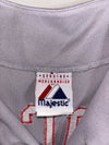 Majestic Boston Red Sox MLB Embroidered Baseball Jersey – Grey (3XL/4XL)