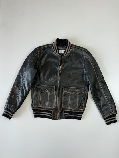 ZSuper Premium Marc N.Y Original Leather Jacket (Ultra Rare) (M)