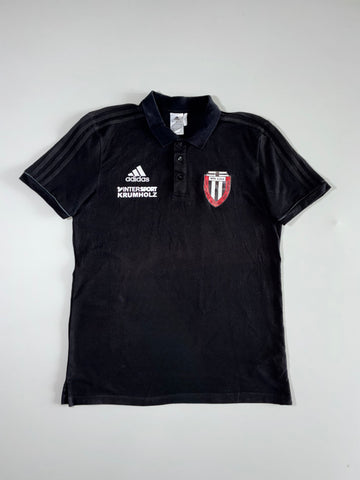 Adidas VfB Linz Intersport Krumholz Black Football Polo Shirt(XL)