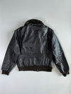 Super Premium Original  (Detechable Collar) Shearling Leather Jacket (Xl)