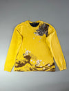 Big Train Osaka Dragon Wave Long Sleeve Tee — Yellow (L)