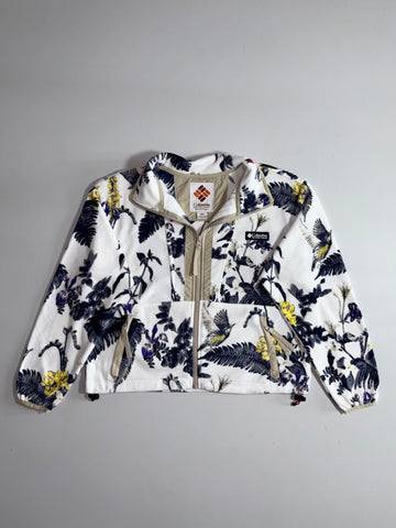 Columbia Sportswear Floral Fleece Full-Zip Jacket (S)
