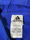 Adidas Colorblock Pullover Hoodie – Royal Blue/Black (S)