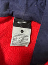 Nike “Just Do It” Navy & Red Colorblock Hoodie (S)