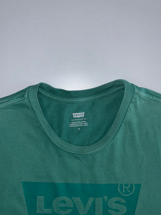 Levi’s Green Crewneck T-Shirt | Batwing (M)