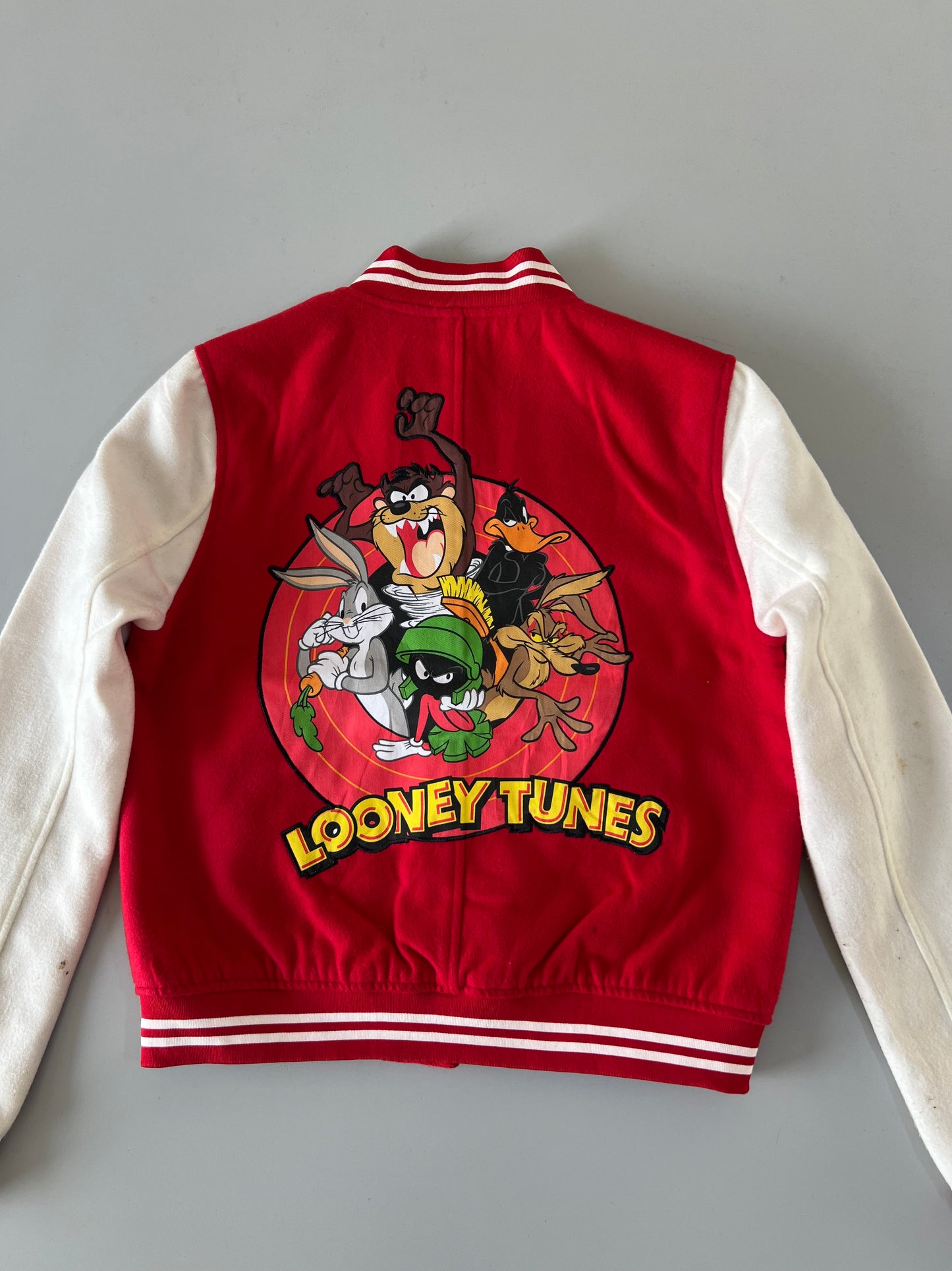 !                                                                                                           Looney Tunes Original Varsity Jacket (XS/S)
