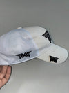 PXG White Golf Trucker Cap – Embroidered Logo with Magnetic Ball Marker (Adjustable)