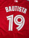 Majestic MLB Toronto Blue Jays Red Alternate Jersey (L)