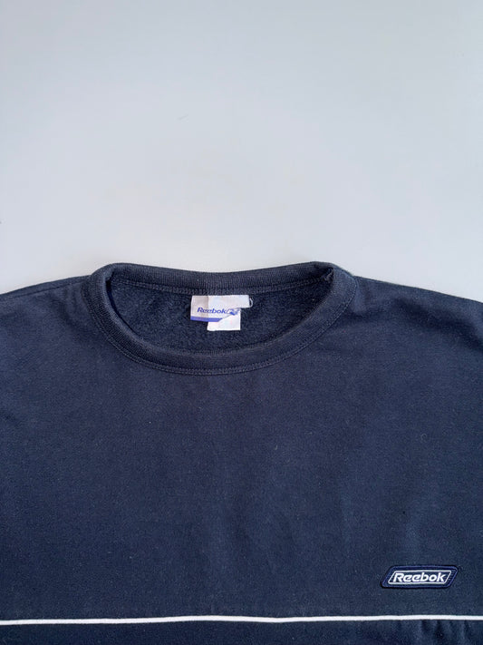 Reebok | Navy Crewneck Sweatshirt | (XL)