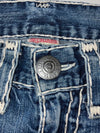 True Religion Super T Heavy Distressed Jeans (W:32) (L:42.5)