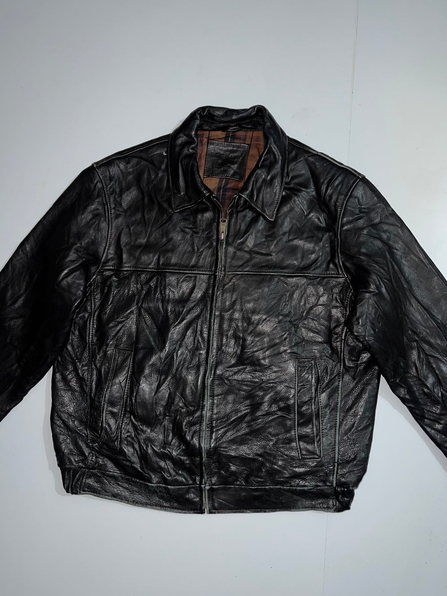 Zdockers Original Leather Jacket (XL/2XL)