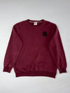 Air & Rainbow NY Embroidered Crewneck Sweatshirt – Maroon (XL)