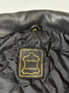 Modeka Kollektion Vintage Leather Biker Jacket – Black  (S/M)