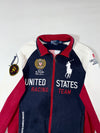 Polo Ralph Lauren “United States Racing Team” 2011 RL Racing Track Jacket – Navy/Red/White Colorblock, (M)