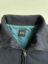 Hugo Boss Navy Quarter-Zip Sweatshirt (XL)