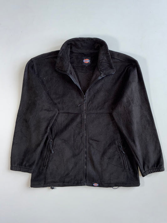 Dickies Black Polar Fleece Zip Jacket(Xl)