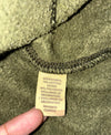 Hollister California Full Zip Track Jacket – Olive Green w/ White Stripe (L/XL)