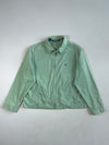Vintage Polo by Ralph Lauren Mint Green Cotton Harrington Jacket (XL)