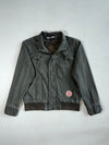 Big Train Osaka Cotton Bomber Jacket – Olive Grey – Daruma Patches (M/L)