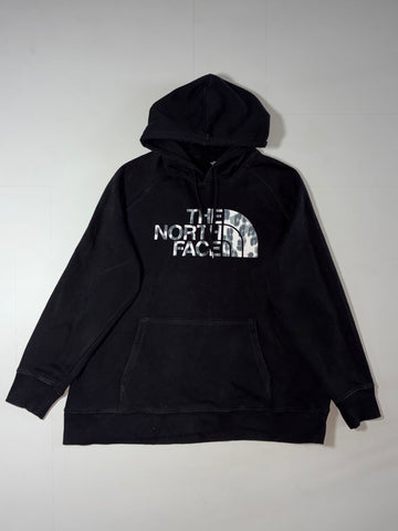 The North Face Camo Logo Pullover Hoodie – Black (2XL/3XL)