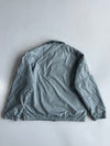 Adidas Fleece-Lined Puffer Jacket – Grey/White Stripes (L)