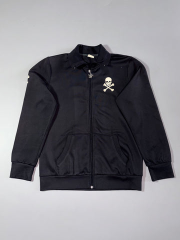 Toi Toi Toi Skull & Crossbones Black Track Jacket (S)