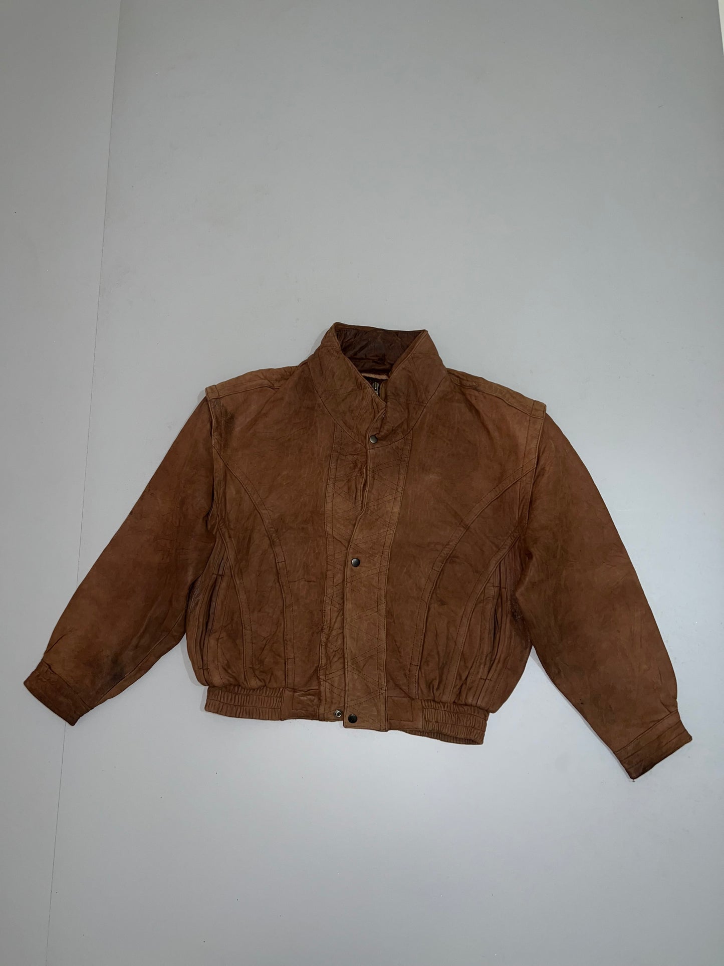 ZSuper Premium Adventure Bond Original Leather Jacket (L)