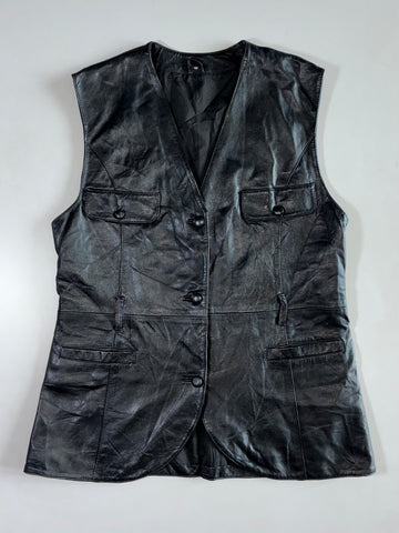 Super Premium Original Leather Vest Women’s (M)