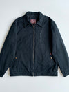 AeroDrome U.S.A. Black Canvas Quilted Lined Work Jacket – XL