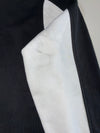 Lacoste Sport Black & White Colorblock Full-Zip Hoodie (3XL)