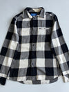 Adidas Originals Buffalo Check Flannel Shirt – Grey/Black/Cream ( S)