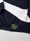 Nike Black & White Big Swoosh Windbreaker Jacket (M)