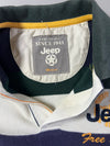 Vintage Jeep Free Spirit Striped Rugby Polo (L)