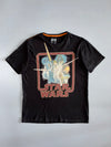 Star Wars A New Hope Vintage Poster Graphic T-Shirt Black (M)