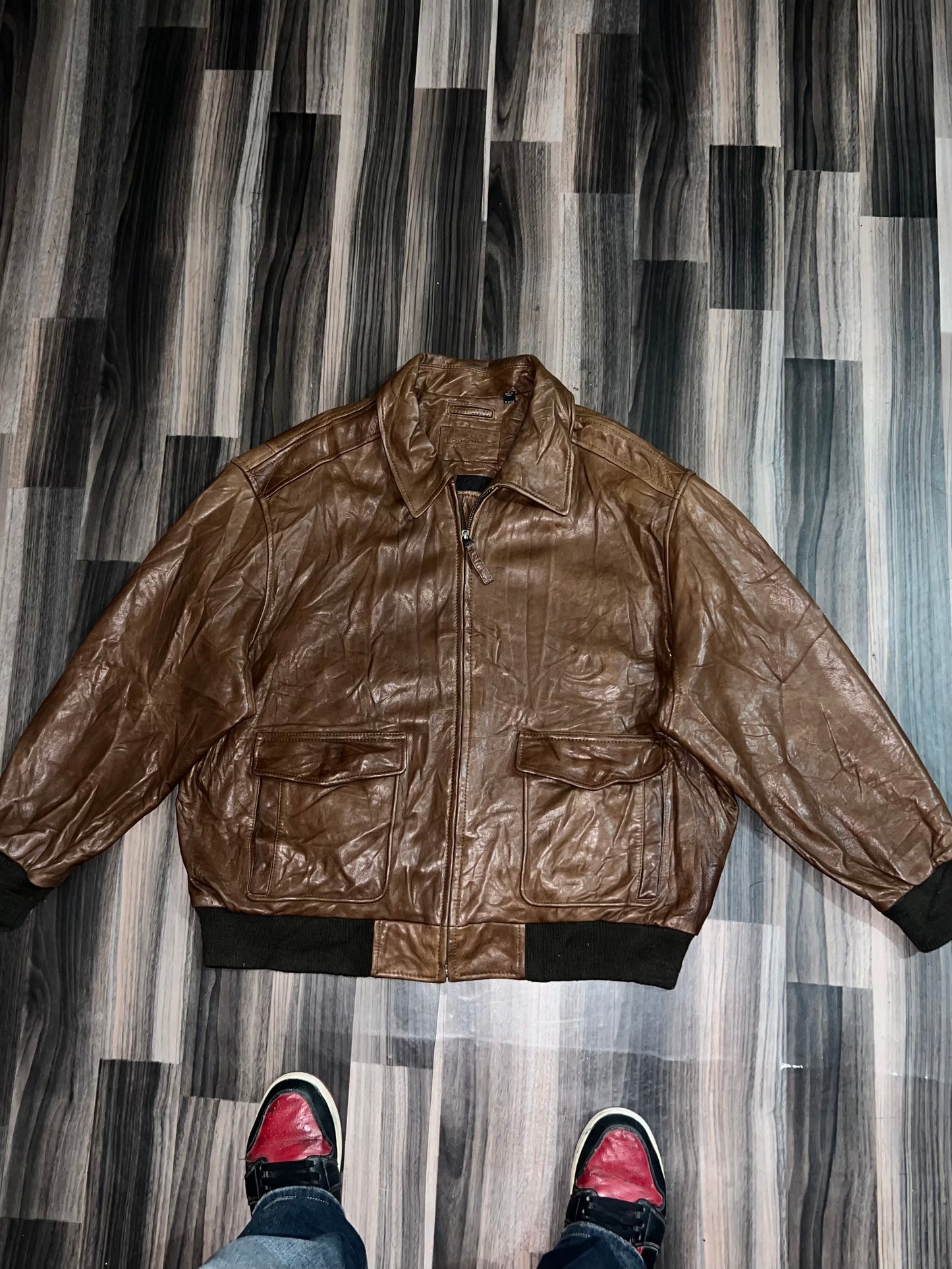 ZSuper Premium Original Leather Jacket (2XL/3XL)