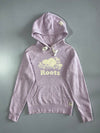 Roots Canada Classic Beaver Logo Hoodie Lavender Mauve (XS)