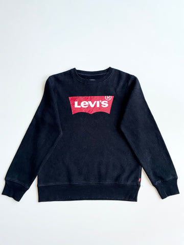 Levi's Batwing Logo Crewneck Sweatshirt – Black(S)