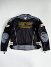Vintage Simpson Race Products “The Winning Edge” Moto Mesh Jacket w/ Detachable Arm (M)