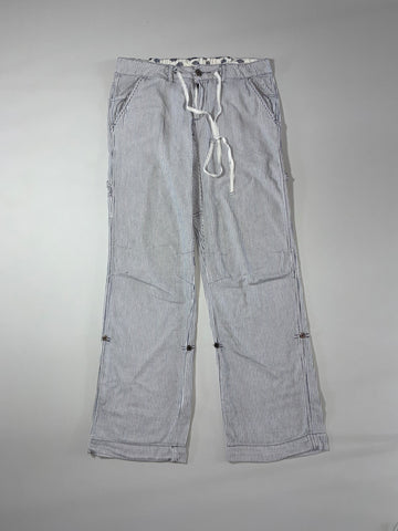 Dickies | Pinstripe Drawstring Trousers (W:32) (L:40)