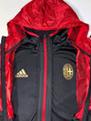 Adidas | AC Milan 2-in-1 Track Jacket + Detachable Windbreaker Shell (S/M)