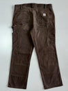 Carhartt Original Fit Brown Double-Knee Pants (W:36|L:38)